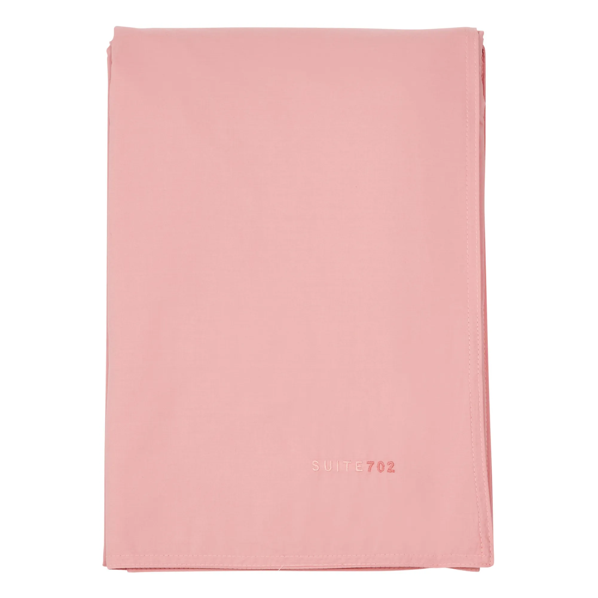 Suite 702 Powder Pink Organic Percale Duvet Cover