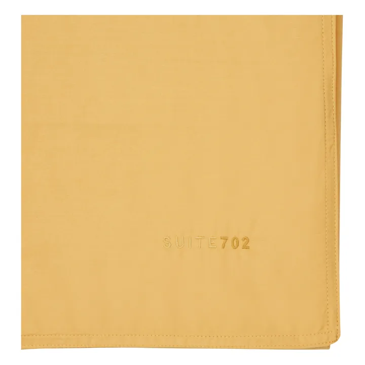 Organic Percale Duvet Cover | Gold- Product image n°2
