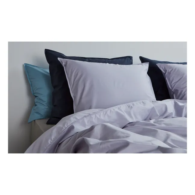 Organic Percale Duvet Cover | Lilac