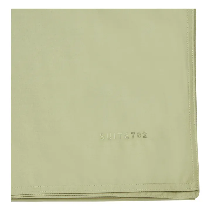 Bettdeckenbezug aus organischem Perkal | Pistaziengrün- Produktbild Nr. 2