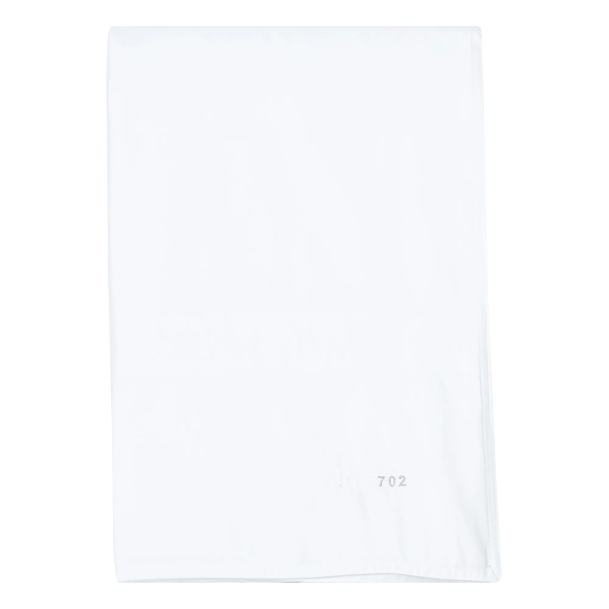 Suite 702 White Organic Percale Duvet Cover