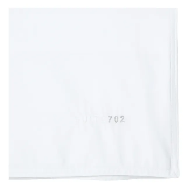 Organic Percale Duvet Cover | White