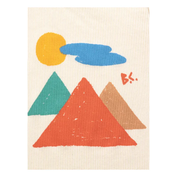 Camiseta de tirantes de algodón orgánico Montañas | Crudo- Imagen del producto n°3