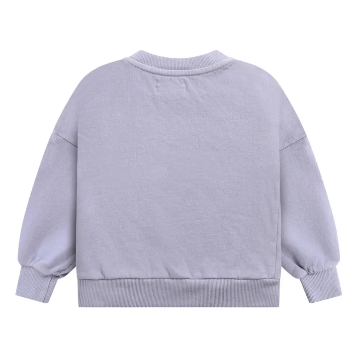Sweatshirt aus Bio-Baumwolle | Mauve- Produktbild Nr. 4