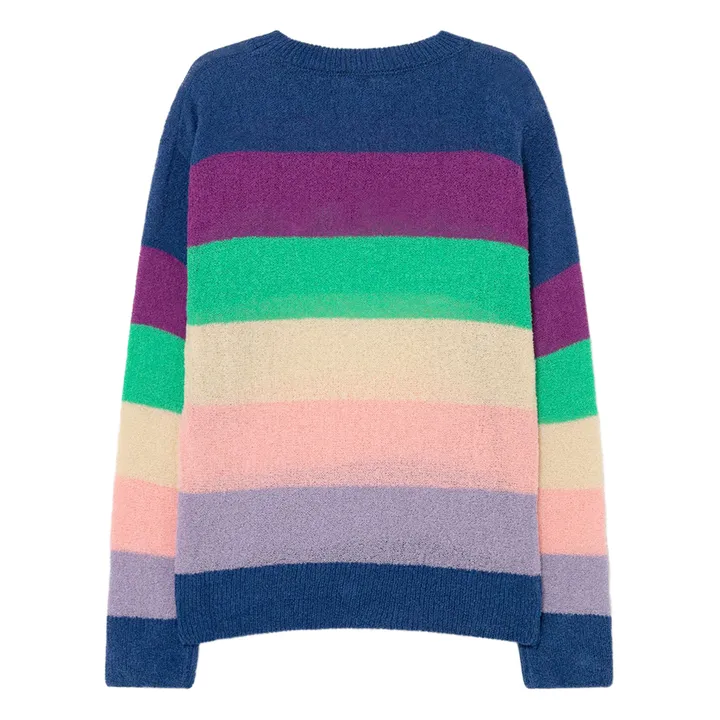 Bull Striped Jumper | Navy blue- Product image n°3