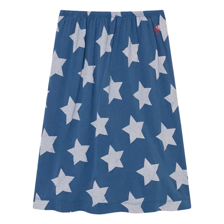 Ladybug Jersey Star Skirt | Blue- Product image n°0