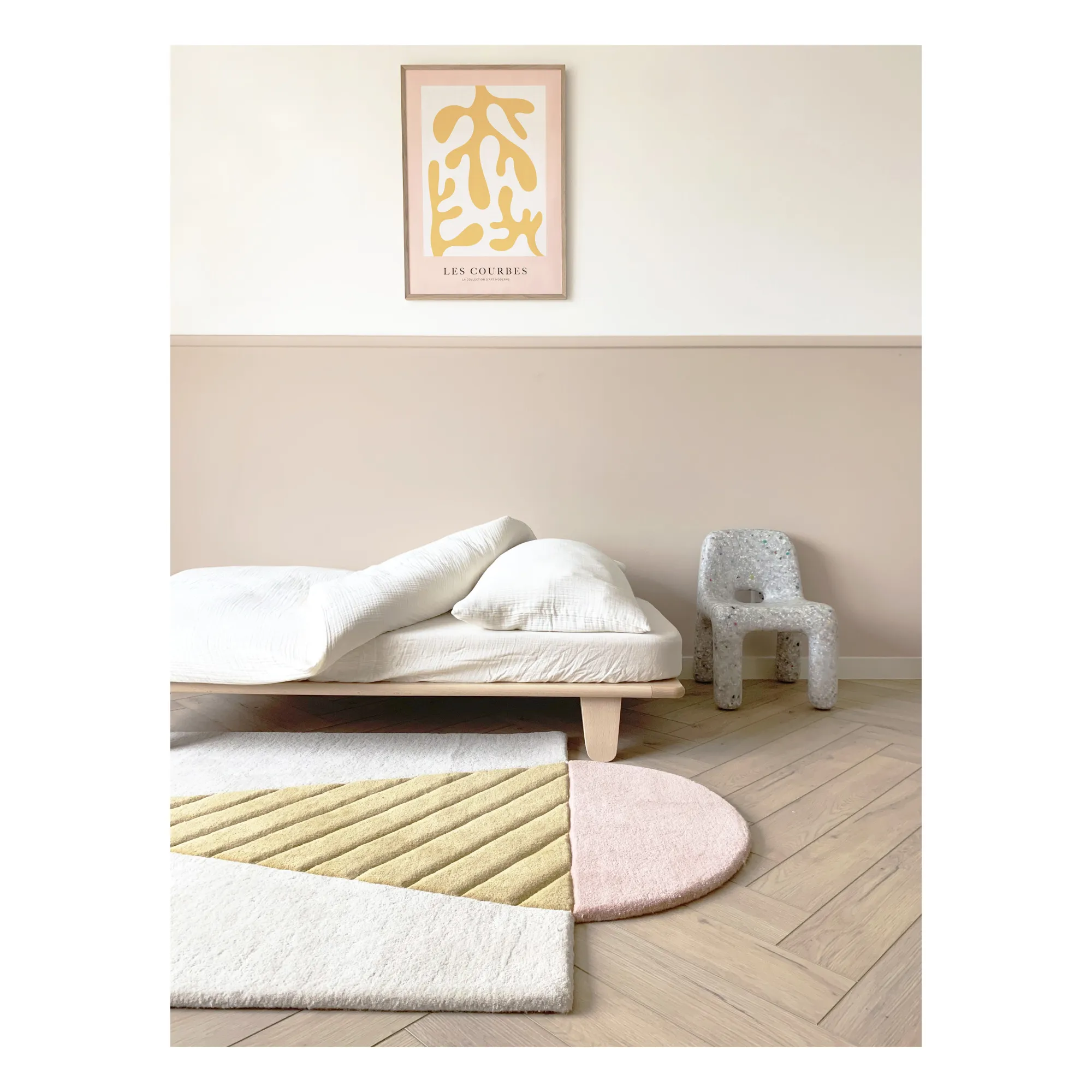 Tapis Glace en laine- Image produit n°1