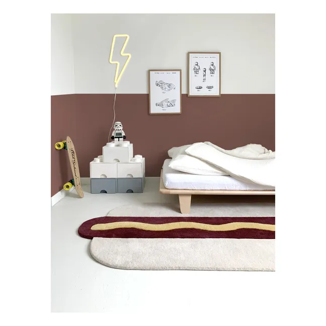 Tapis Hot Dog en laine
