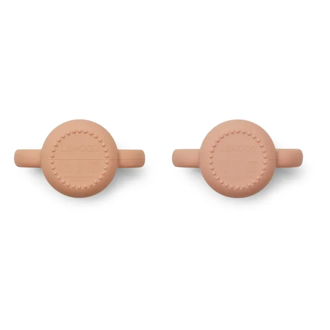 Gobelets Gene en silicone - Set de 2 | Rose