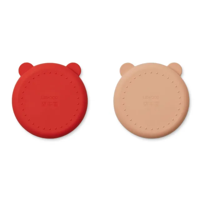 Merrick Silicone Plates - Set of 2 | Red