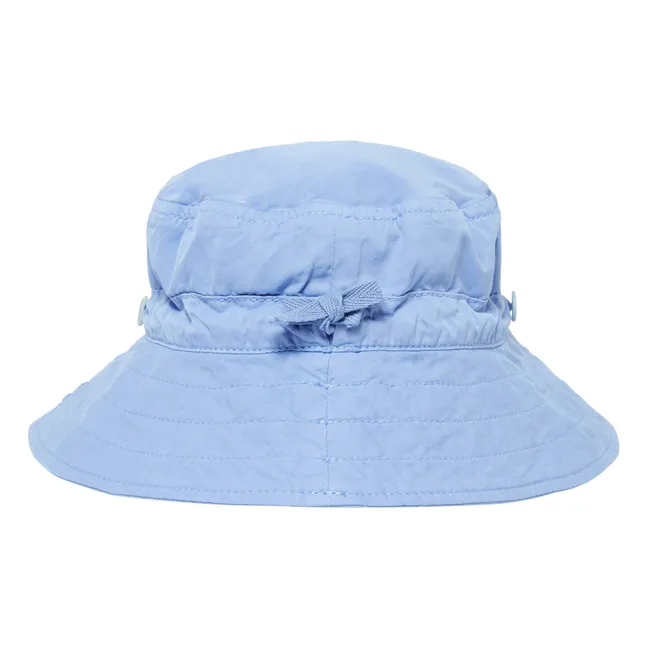 Sombrero de Flores | Azul color natural
