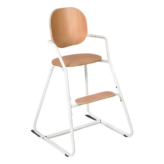 Tibu High Chair with Baby Harness | White