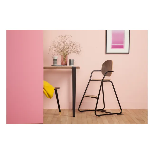 Trona con set de bebé Tibu | Negro