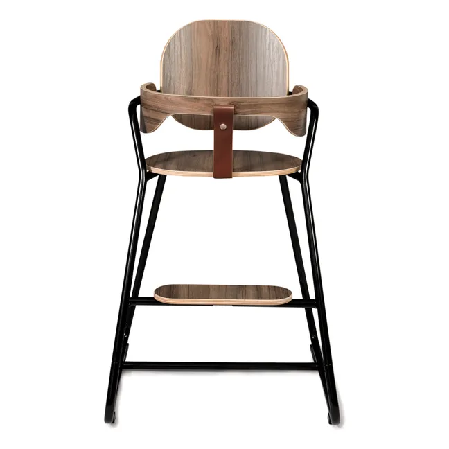 Tibu High Chair with Baby Harness | Black