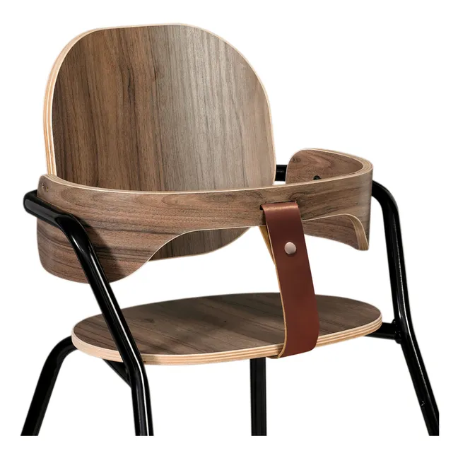 Tibu High Chair with Baby Harness | Black