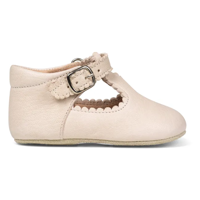 Zapatillas de casa T-Bar | Crema