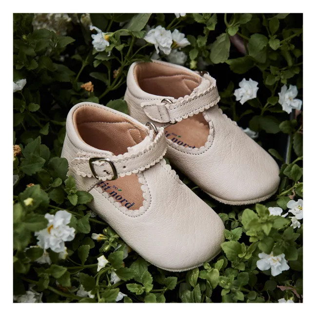 Zapatillas de casa T-Bar | Crema