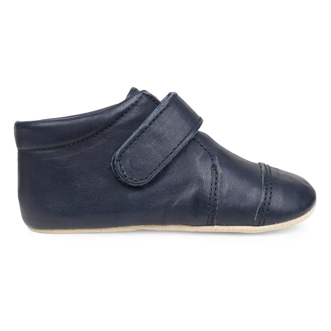 Velcro Booties | Navy blue