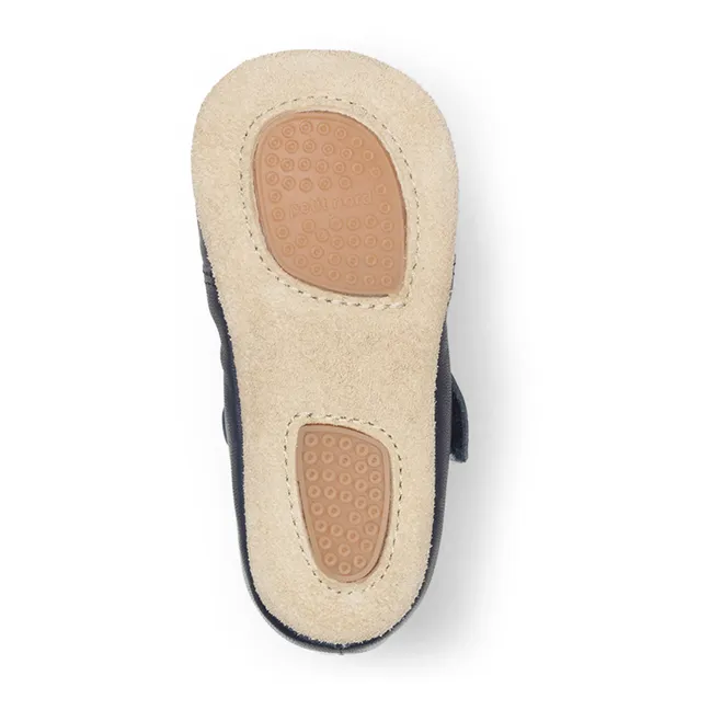 Chaussons Scratchs | Bleu marine