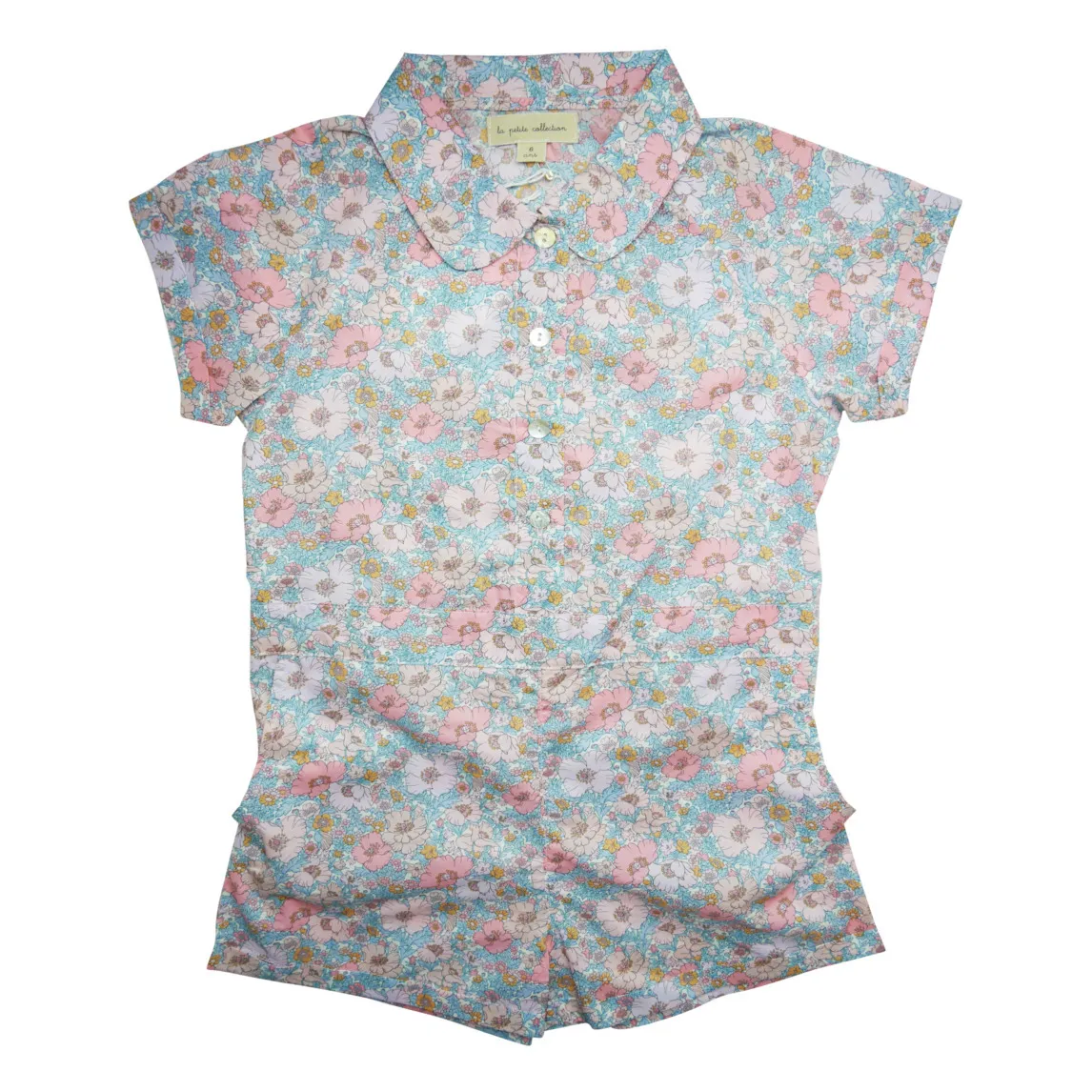 La Petite Collection Blue Liberty Playsuit