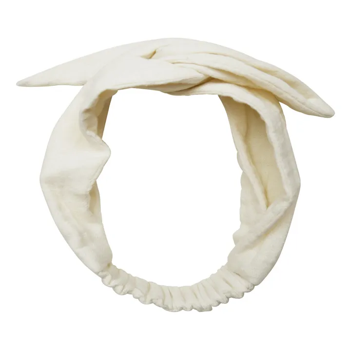 Headband Gaze de Coton Bio | Ecru- Image produit n°0