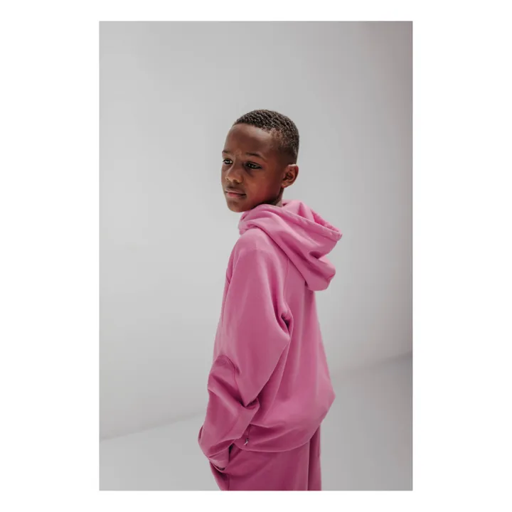 Organic Cotton Sweatshirt | Pink- Product image n°3