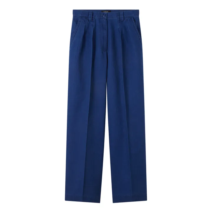 Tressie Denim Trousers | Blue- Product image n°0