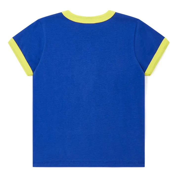 T-Shirt Coton Bio Plein Soleil | Bleu- Image produit n°2