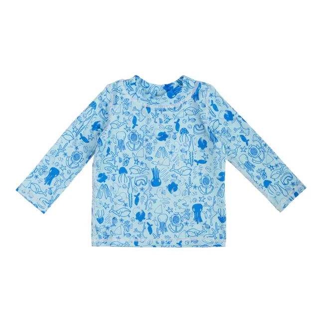 T-Shirt Polyester Recyclé Astin | Bleu