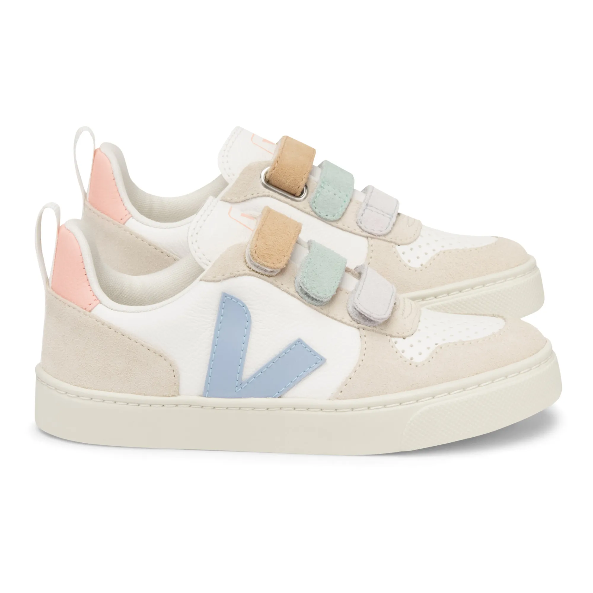 V-10 Velcro Sneakers | Nude beige- Product image n°0