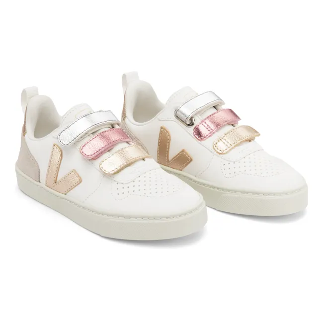 Zapatillas V-10 de velcro | Dorado
