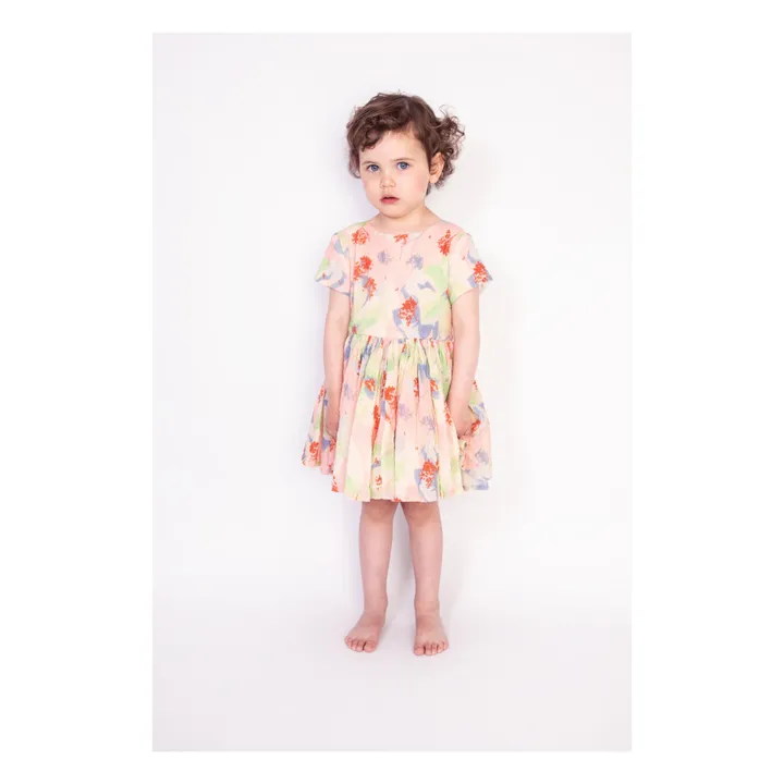 Vestido corto Hibiscus | Rosa- Imagen del producto n°3