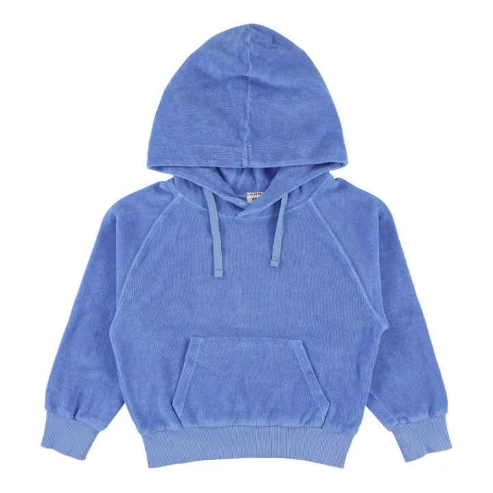Orlando Barista Terry Cloth Hoodie | Blue- Product image n°0