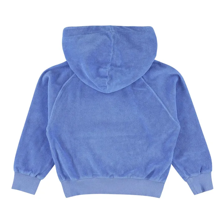 Orlando Barista Terry Cloth Hoodie | Blue- Product image n°1