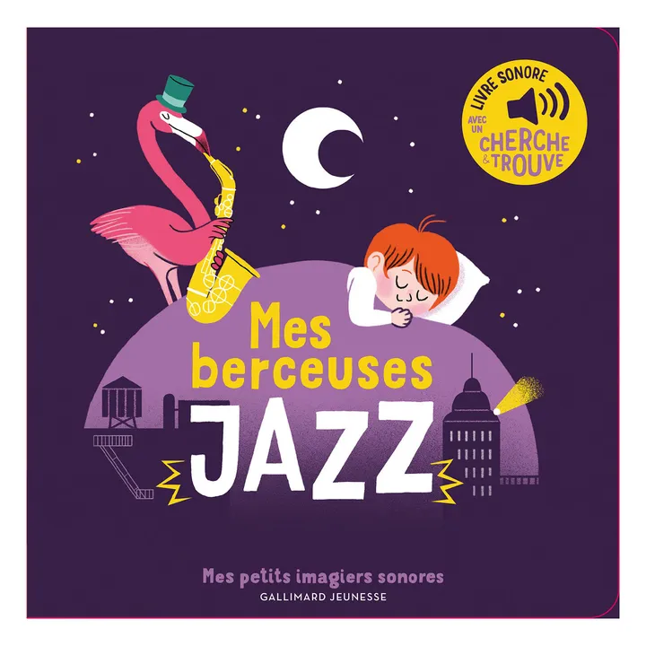 Livre sonore Mes berceuses jazz - Elsa Fouquier- Image produit n°0