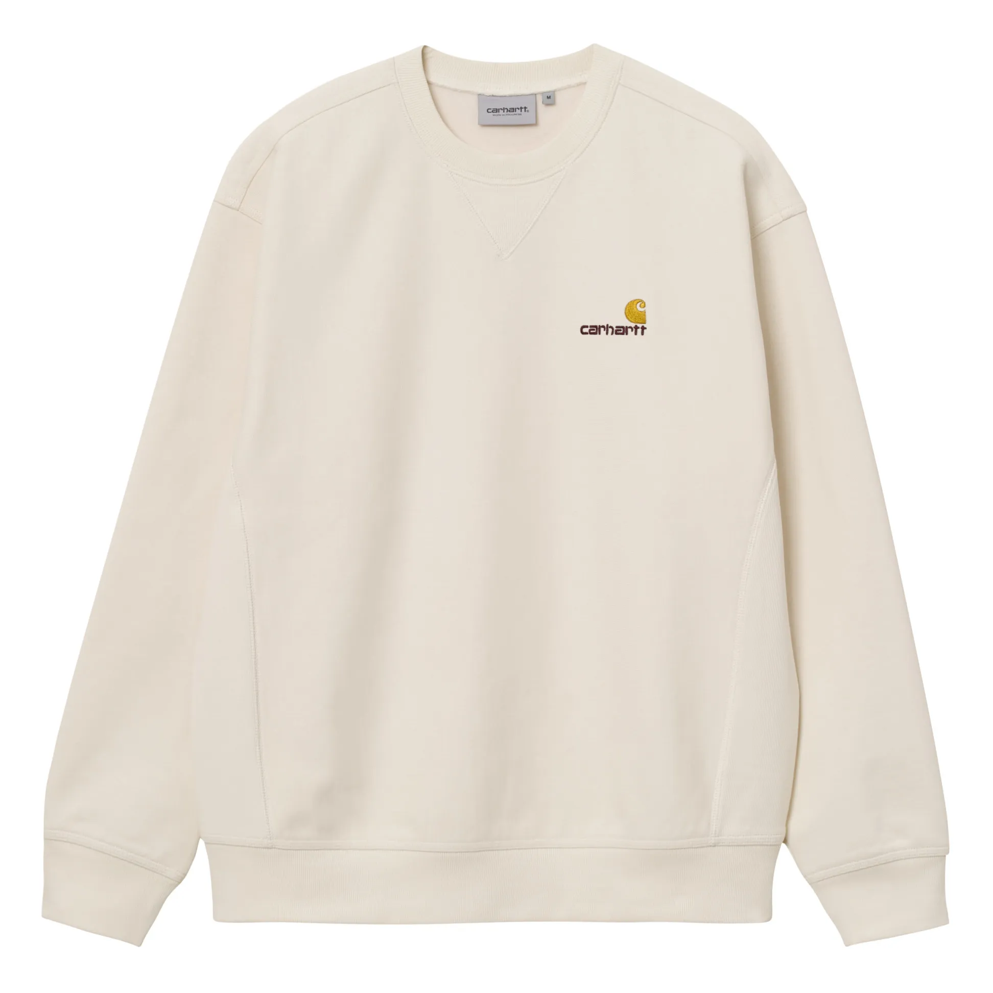 Carhartt Wip Ecru American Script Sweatshirt