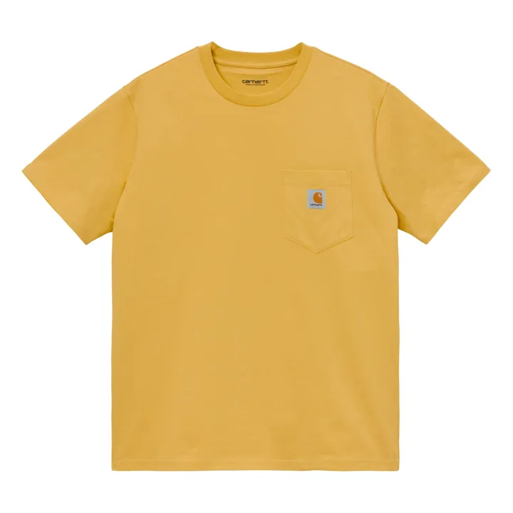 Camiseta de bolsillo | Amarillo Mostaza- Imagen del producto n°0