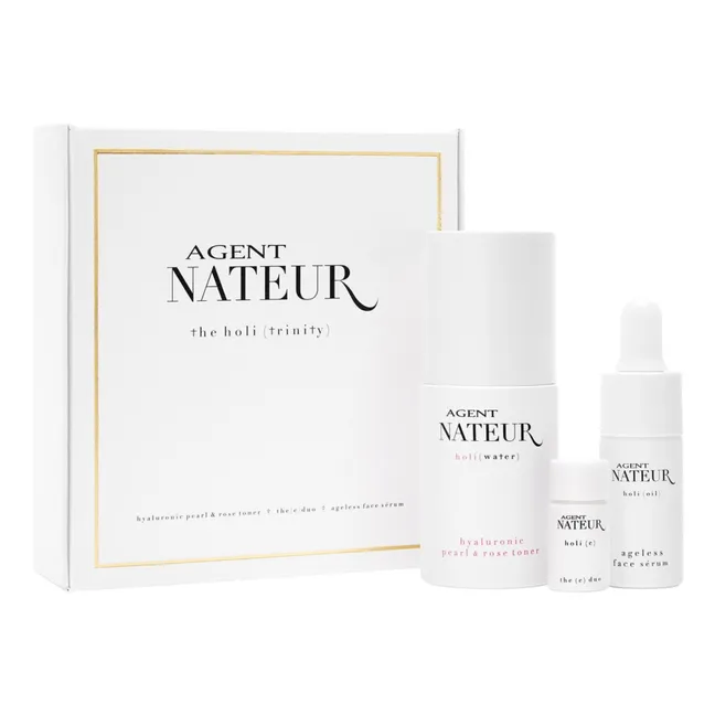 Coffret routine de soins visage Holi(Trinity)