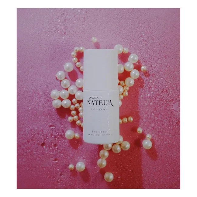 Tonico per il viso rosa e acido ialuronico Holi (Water) - 30 ml