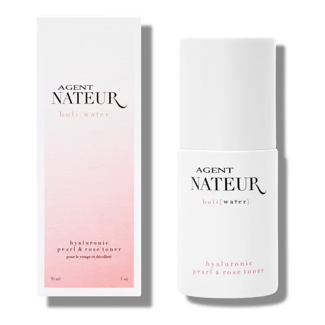 Tonico per il viso rosa e acido ialuronico Holi (Water) - 30 ml