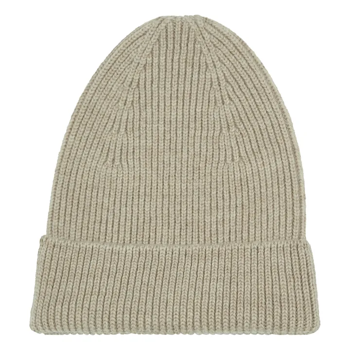 Gorro Merino Fonzie | Beige- Imagen del producto n°0