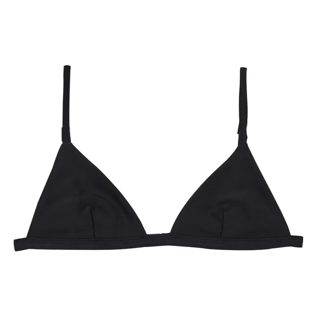 Haut de Maillot Triangle | Noir
