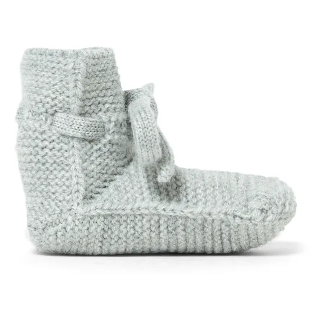 Merino Wool Booties | Grey