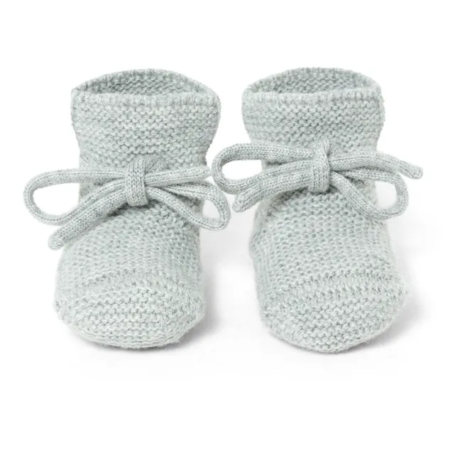 Merino Wool Booties | Grey