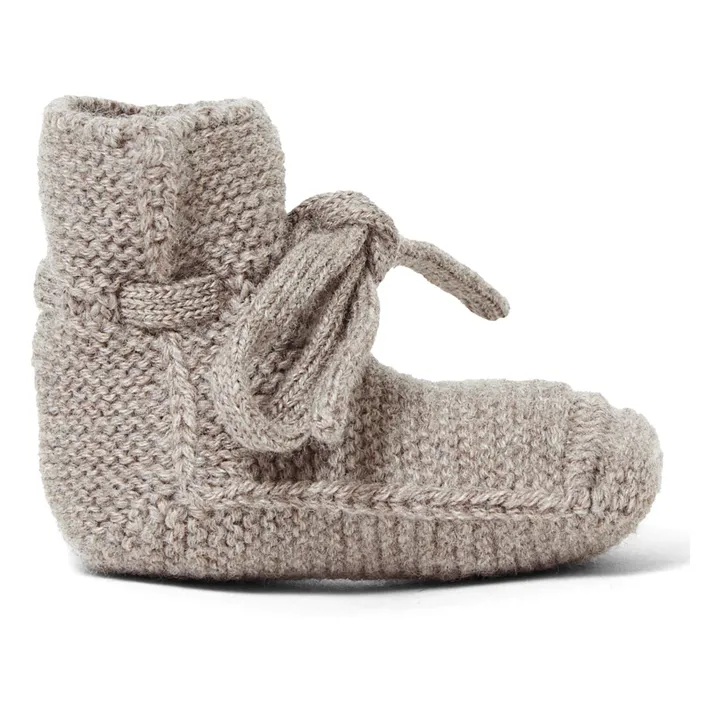Zapatillas de lana merina | Gris Oscuro- Imagen del producto n°0