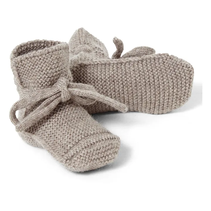 Zapatillas de lana merina | Gris Oscuro- Imagen del producto n°3