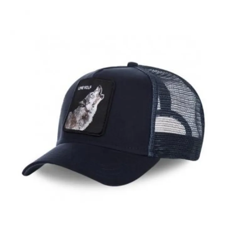 Lone Wolf Cap | Navy blue- Product image n°0