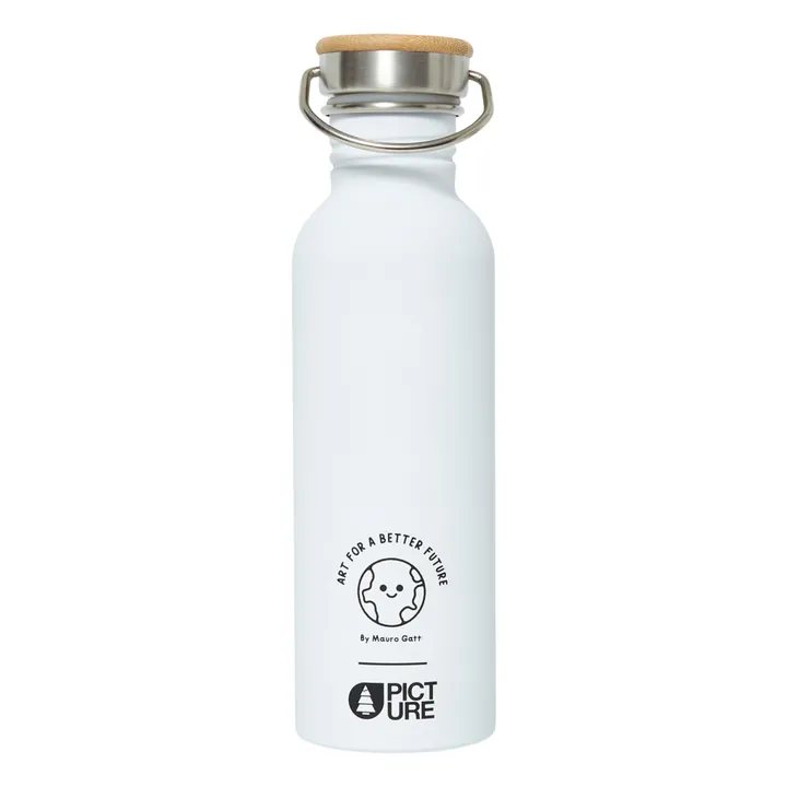 Hampton Water Bottle | White- Product image n°2