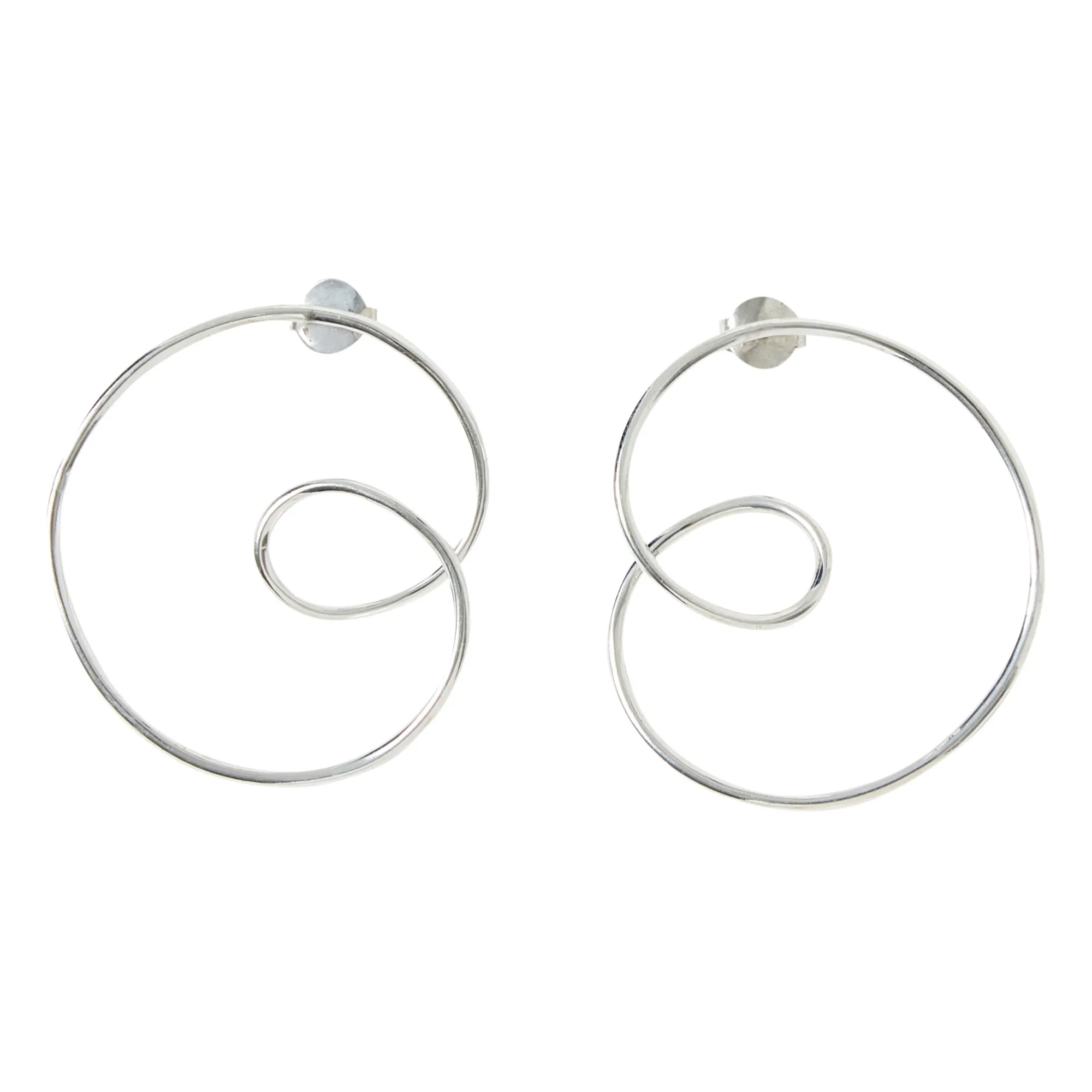 Misho Silver Mini Mismatched Earrings