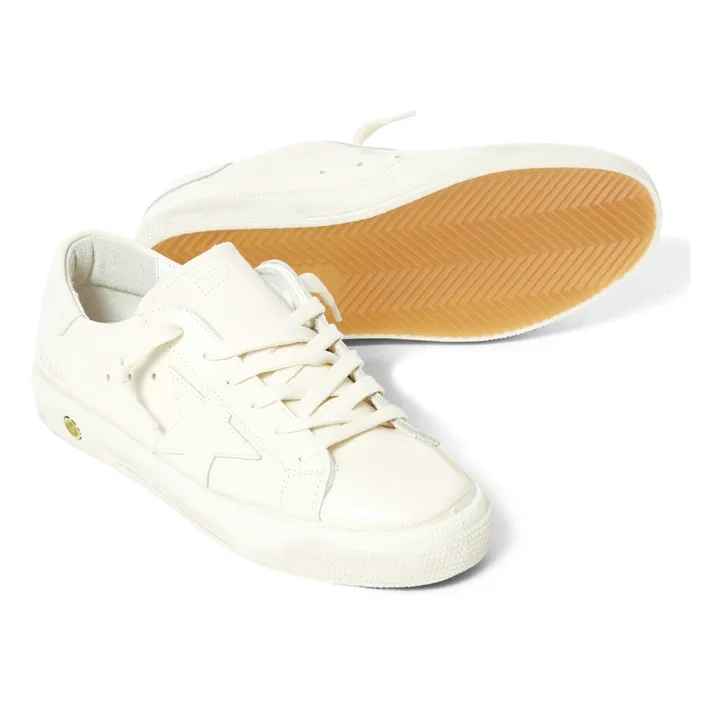 Sneakers May Leder | Weiß- Produktbild Nr. 2